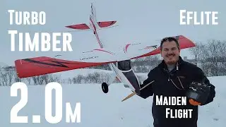 E-flite - Turbo Timber SWS - 2.0m - 3x Maiden Flights