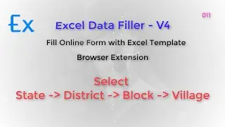 EDF4 - (11) How to fill the field relative to each other likes (State - District - Block - Village)