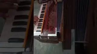 KGF theme on harmonium