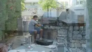Construction of a  Milano Wood Fired Pizza Oven | Wildwood Ovens & BBQ's