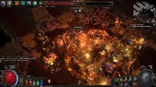 Path of Exile - Settlers of Kalguur - Atziri fight on Day 2 - Trickster Explosive Trap