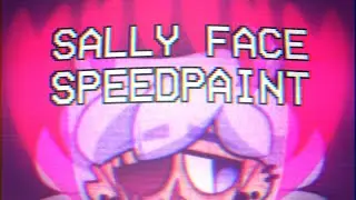 ✞ sally face redraw // speedpaint ✞