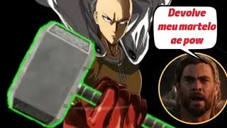Saitama consegue levantar o Martelo de Thor?