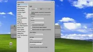 Avaya One-X Agent Work Log Panel Description and Use