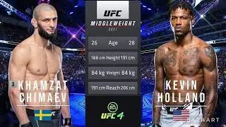 Khamzat Chimaev vs Kevin Holland UFC 279 - COMPLETE FIGHT