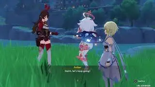 (ps4) Genshin Impact  -  Got My Wind Glider License!!!!!