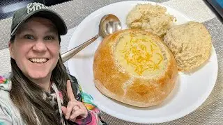 Quick and Easy Homemade Bread Bowls!