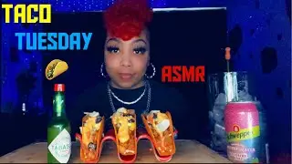 ASMR|TACO TUESDAY|LETS CRUNCH|#THEREALLADYREDASMR😜
