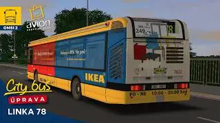 OMSI 2 #156 - Citybus Avion & IKEA bus na zkrácené lince 78 (úprava)