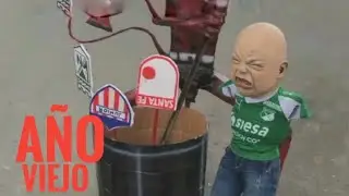 El Año viejo del Cali llorón y otros muñecos! 👺💣💥