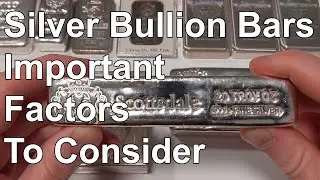 Three Important Factors To Consider When Buying Silver Bullion Bars