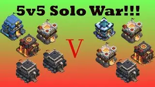5v5 Solo War!