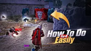 How To Do 1v4 Clutch Easily 🤯1vs4 Tips And Tricks🥵✅ Free Fire Max🔥