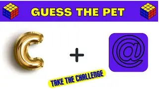 Guess the pet by emoji | Riddles | Puzzles | Brainteasers | V-42