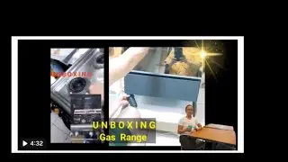gas range unboxing#unboxing#youtubevideo#gasrange#assemble