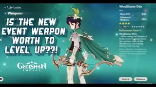 Best F2P Bow For Venti | Is new event weapon worth to level up? | Genshin Impact Bow Comparison