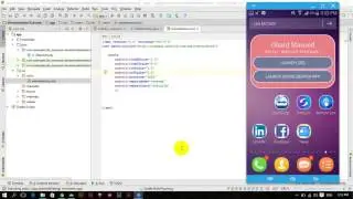 Android Animation Series Tutorial 7 Slide Down animation | View Animations