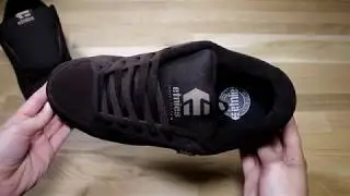 Etnies Kingpin Trainers in Brown/Black/Tan