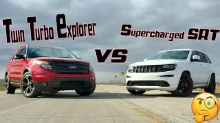 Twin Turbo Explorer Gearhead Auto Octane Tune VS Supercharged SRT!