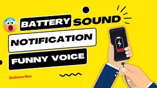 How To Use Battery Sound Notification On Android | Change The Charging Sound | Funny Notification