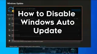 Learn How to Disable Windows Auto Update #TeachICTPh