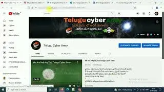 Telugu Cyber Army | Social Media Accounts |