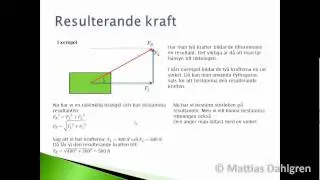 Fysik 1 - Sammanfattning - Kapitel 4 + konstant acceleration (Kapitel 3)