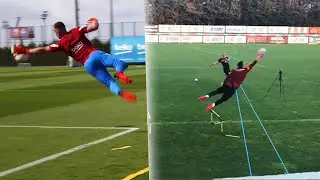 This is HOW Famous GOALKEEPERS Train! Ft. Ter Stegen, Oblak, Ederson, Mendy & More