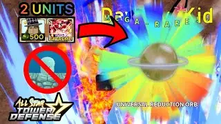 How to get Reduction Orb with 2 Units Solo (No Metal Cooler 7 Star) - All Star Tower Defense ROBLOX