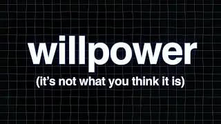 You're Not Weak: How To Have More Willpower