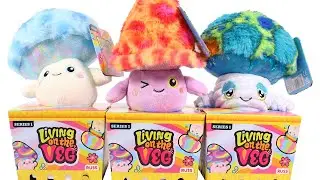 Living on the Veg Series 1 Plush Mushrooms Unboxing Review