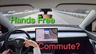 TESLA'S NEW FSD beta: Mundane Work Commute Turned into Life-Changing Experience