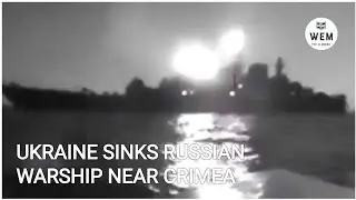 CRIMEA: Ukraine destroys Russian warship off the coast of Crimea