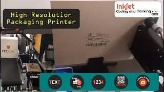 High Resolution Printer - Packaging Printing for Corrugated Boxes