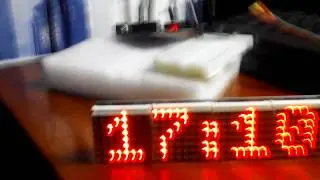 Простые часы на max7219
