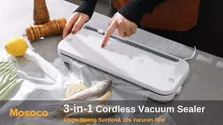 Best of Kickstarter 💡 Mosoco Food Vacuum-Sealer