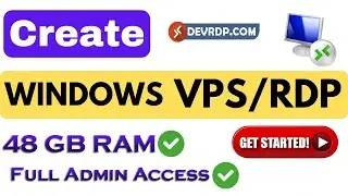 Buy RDP - Full Admin Access RDP 48GB RAM