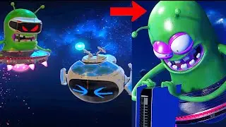 Change In Alien Destroying Spaceship - Astro Bot 2024 Vs Astro Bot 2013