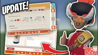 NEW Exterior Scrollbars, Editable CUSTOM CLOTHING, And IMPROVED Progress Bar! | Rec Room Update