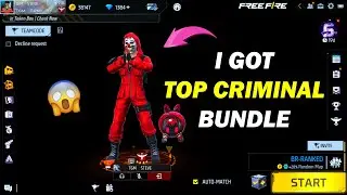 OMG I Got Top Criminal (Red) ❤️ Bundle In Free Fire | Criminal Event Free Fire Pakistan