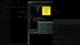 pattern Printing in python | Inverted Pyramid Number Pattern