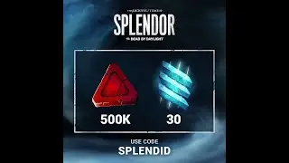 DBD New Code "SPLENDID"