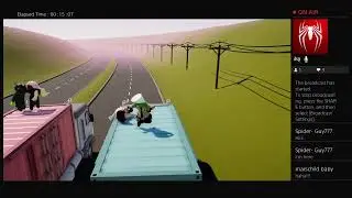 GangBeasts with the bros and a fake