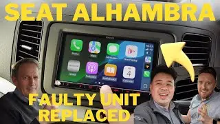 The BEST Solution to Seat Alhambras common faulty headunit touchscreen!