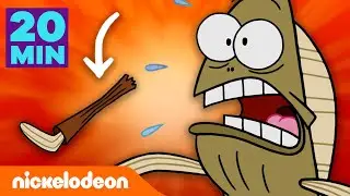 SpongeBob | LA GAMBA! 20 MINUTI ininterrotti di Divertimento con Fred! | Nickelodeon Italia