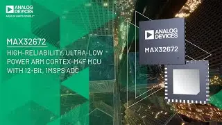 High-Reliability, Tiny, Ultra-Low-Power Arm Cortex-M4F Microcontroller with 12-Bit 1MSPS ADC