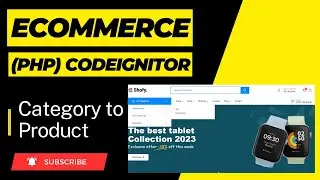 Online Shopping Website PHP - 27 | Ecommerce website in PHP Codeignitor 