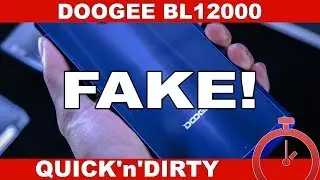 Doogee BL12000 EXPOSED as FAKE | QnD Review