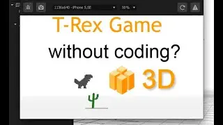 BUILDBOX 3 tutorial: How to make a game like T-Rex infinite run in 3D?