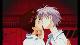Kaworu & Shinji - Fly me to the moon (Gay Anime)
